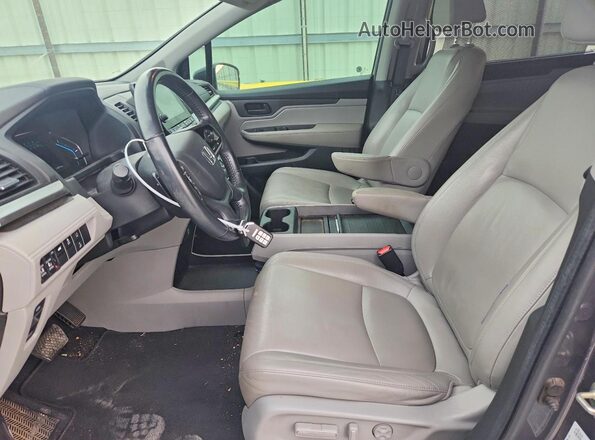 5FNRL6H73LB022213 2020 HONDA ODYSSEY Серый Вид салона спереди