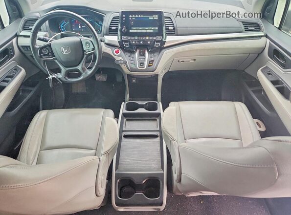 5FNRL6H73LB022213 2020 HONDA ODYSSEY Серый Вид панели приборов