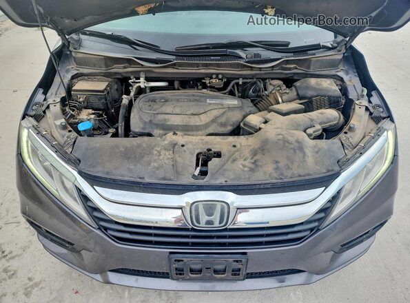 5FNRL6H73LB022213 2020 HONDA ODYSSEY Серый Вид подкапотного пространства