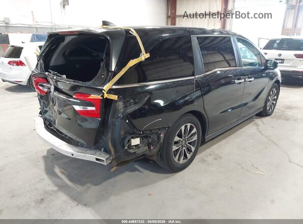 5FNRL6H73MB010564 2021 HONDA ODYSSEY Black Հետևի աջ