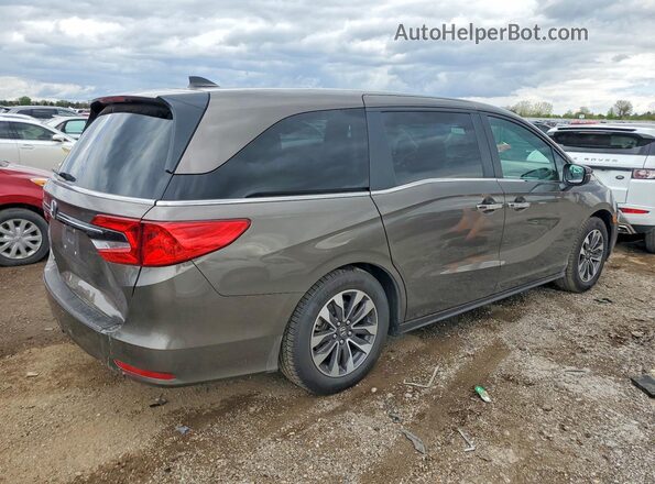 5FNRL6H73NB011828 2022 HONDA ODYSSEY Серый Задняя правая четверть