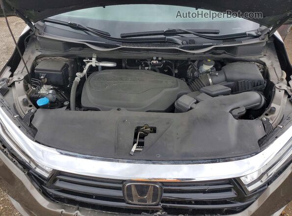 5FNRL6H73NB011828 2022 HONDA ODYSSEY Серый Вид подкапотного пространства