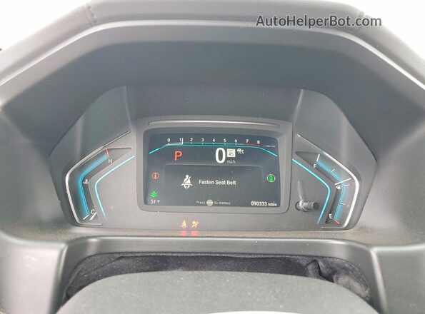 5FNRL6H73NB011828 2022 HONDA ODYSSEY Серый Вид щитка приборов