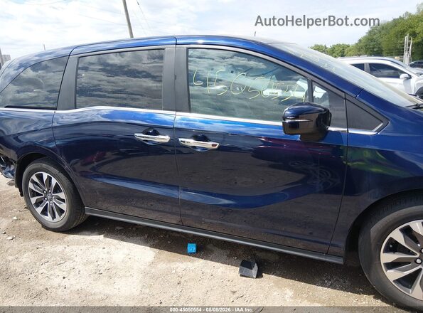 5FNRL6H73NB048605 2022 HONDA ODYSSEY Dark Blue Панорамний вид салону 360°