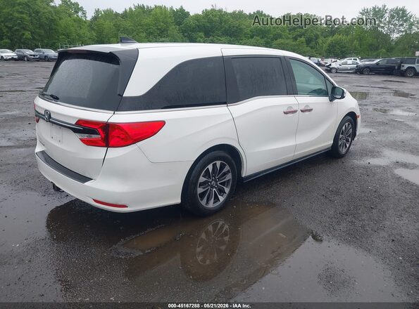 5FNRL6H73NB053271 2022 HONDA ODYSSEY White უკანა მარჯვენა