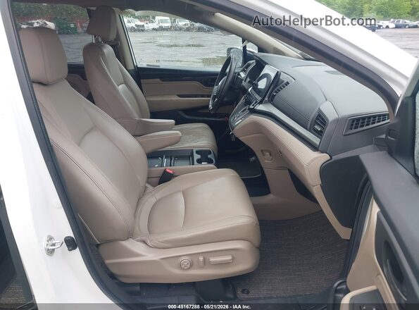 5FNRL6H73NB053271 2022 HONDA ODYSSEY White წინა სალონის ხედი