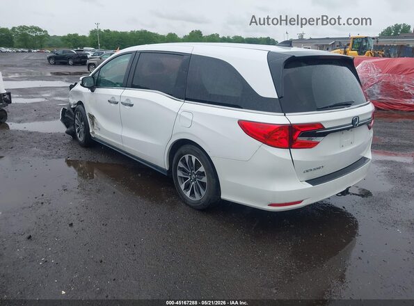 5FNRL6H73NB053271 2022 HONDA ODYSSEY White უკანა მარცხენა