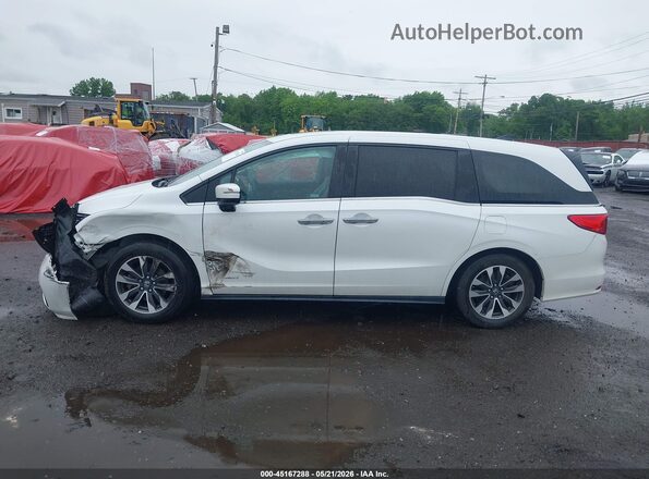 5FNRL6H73NB053271 2022 HONDA ODYSSEY White სალონის 360-გრადუსიანი ხედი