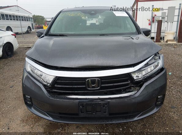 5FNRL6H73NB065288 2022 HONDA ODYSSEY Gray Vista del cuadro de instrumentos