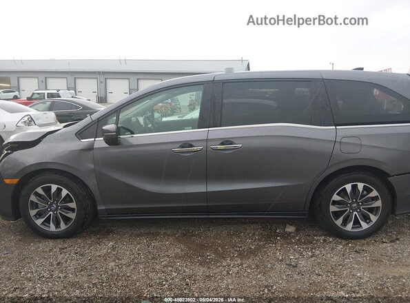 5FNRL6H73NB065288 2022 HONDA ODYSSEY Gray Vista interior de 360 grados