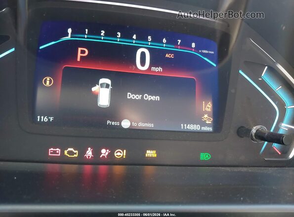 5FNRL6H74JB006647 2018 HONDA ODYSSEY Gray Հետևի նստատեղերի տեսք