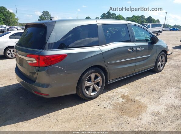 5FNRL6H74JB006647 2018 HONDA ODYSSEY Gray Հետևի աջ