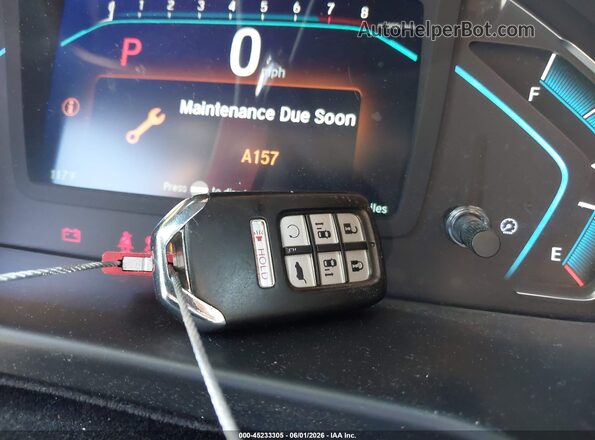 5FNRL6H74JB006647 2018 HONDA ODYSSEY Gray Առջևի վահանակի տեսք