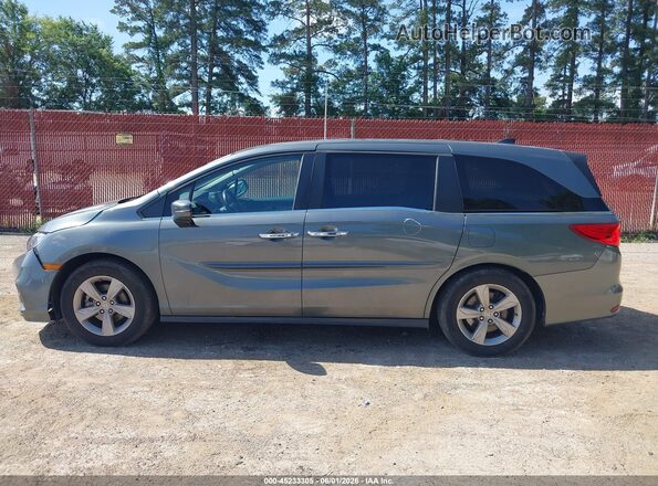 5FNRL6H74JB006647 2018 HONDA ODYSSEY Gray Սալոնի 360 աստիճան տեսք
