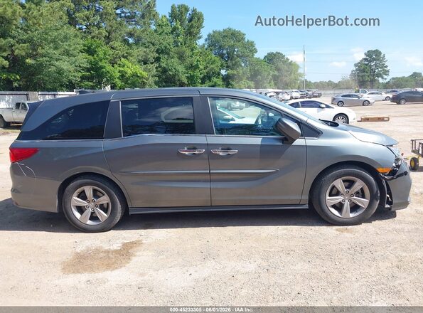 5FNRL6H74JB006647 2018 HONDA ODYSSEY Gray Սալոնի հետևի տեսք