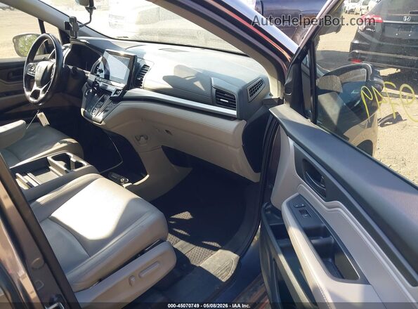 5FNRL6H74JB053385 2018 HONDA ODYSSEY Gray 