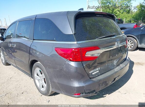 5FNRL6H74JB053385 2018 HONDA ODYSSEY Gray 
