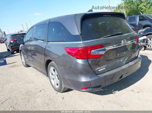 5FNRL6H74JB053385 2018 HONDA ODYSSEY Gray 