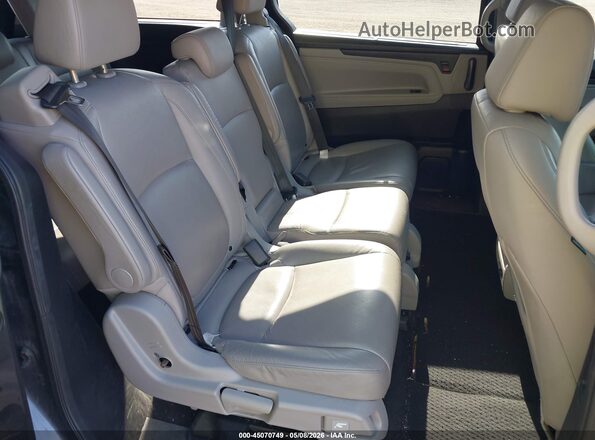 5FNRL6H74JB053385 2018 HONDA ODYSSEY Gray 