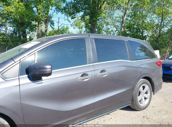 5FNRL6H74JB053385 2018 HONDA ODYSSEY Gray 