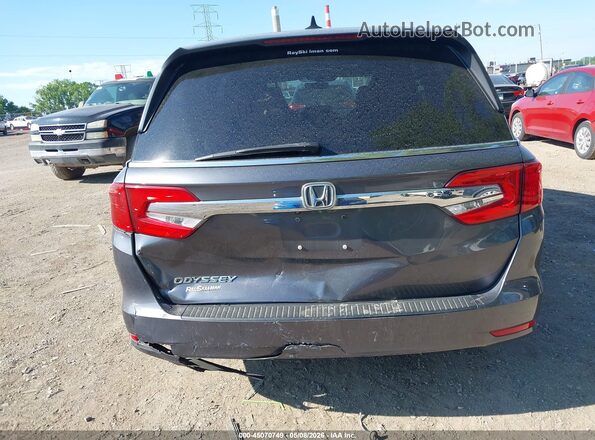 5FNRL6H74JB053385 2018 HONDA ODYSSEY Gray 