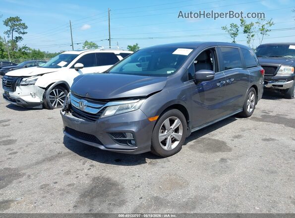 5FNRL6H74KB028469 2019 HONDA ODYSSEY Gray 