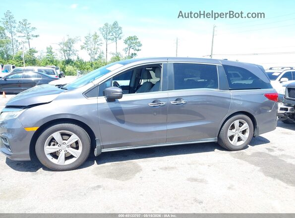 5FNRL6H74KB028469 2019 HONDA ODYSSEY Gray 
