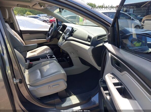 5FNRL6H74KB028469 2019 HONDA ODYSSEY Gray 