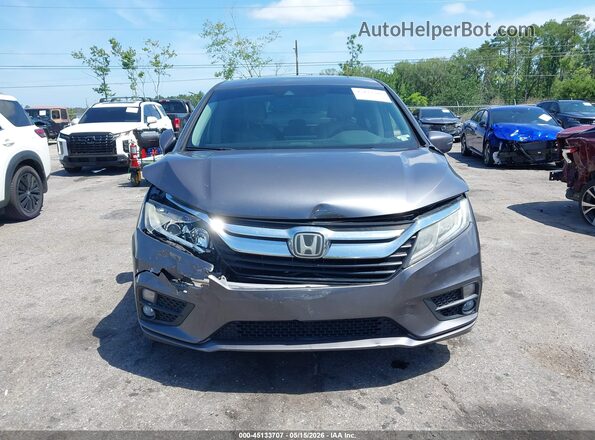 5FNRL6H74KB028469 2019 HONDA ODYSSEY Gray 