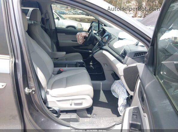 5FNRL6H74KB088350 2019 HONDA ODYSSEY Gray Vista interior delantera