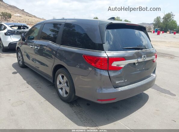 5FNRL6H74KB088350 2019 HONDA ODYSSEY Gray Trasero izquierdo