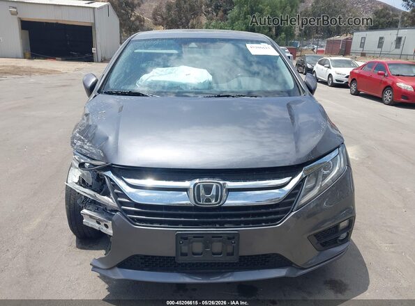 5FNRL6H74KB088350 2019 HONDA ODYSSEY Gray Vista del cuadro de instrumentos