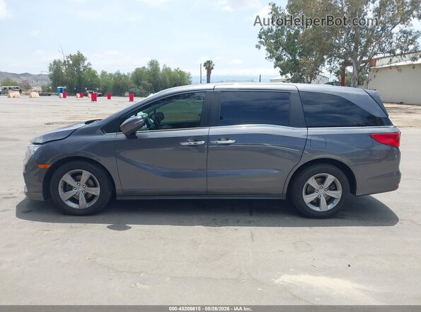 5FNRL6H74KB088350 2019 HONDA ODYSSEY Gray Vista interior de 360 grados