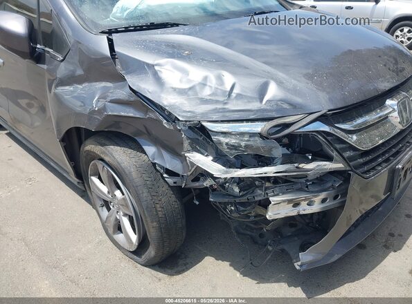 5FNRL6H74KB088350 2019 HONDA ODYSSEY Gray Vista frontal
