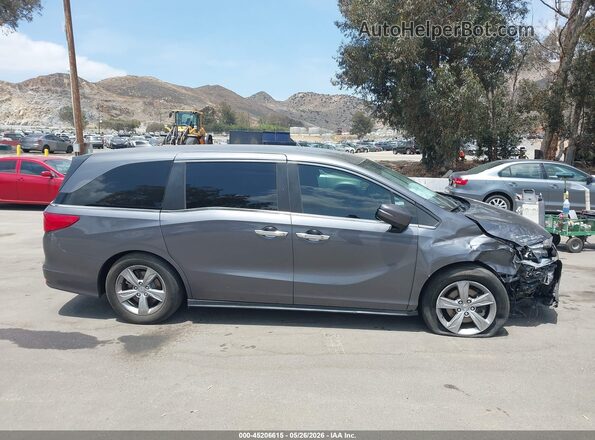 5FNRL6H74KB088350 2019 HONDA ODYSSEY Gray Vista interior trasera