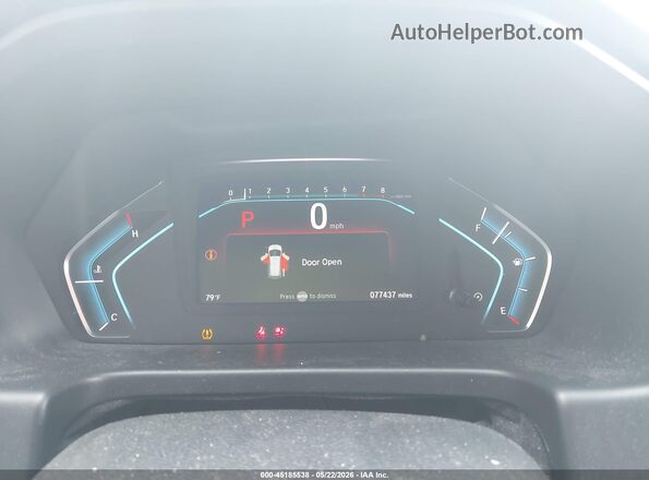 5FNRL6H74LB008773 2020 HONDA ODYSSEY Silver Widok tylnych siedzeń