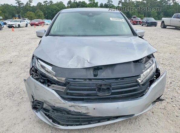 5FNRL6H74MB028927 2021 HONDA ODYSSEY Silver Vista frontal