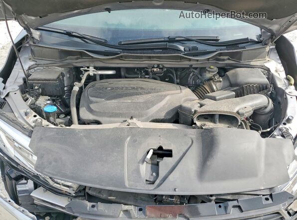 5FNRL6H74MB028927 2021 HONDA ODYSSEY Silver Vista del compartimento del motor