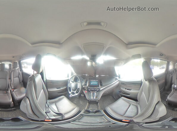 5FNRL6H74MB028927 2021 HONDA ODYSSEY Silver Vista interior de 360 grados