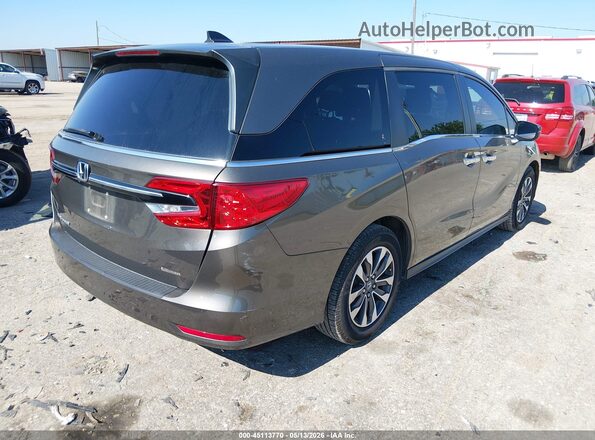5FNRL6H74NB033787 2022 HONDA ODYSSEY Gray Tył prawy