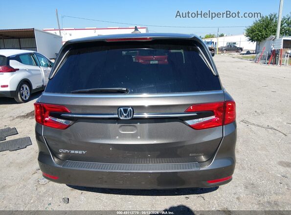 5FNRL6H74NB033787 2022 HONDA ODYSSEY Gray 