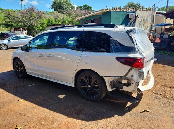 5FNRL6H74RB059943 2024 HONDA ODYSSEY White უკანა მარცხენა
