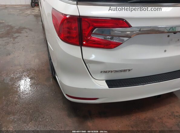 5FNRL6H75JB004647 2018 HONDA ODYSSEY White წინა ხედი
