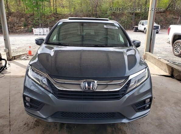 5FNRL6H75JB018368 2018 HONDA ODYSSEY Gray Vista frontal