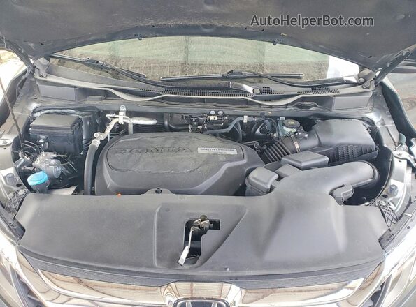 5FNRL6H75JB018368 2018 HONDA ODYSSEY Gray Vista del compartimento del motor