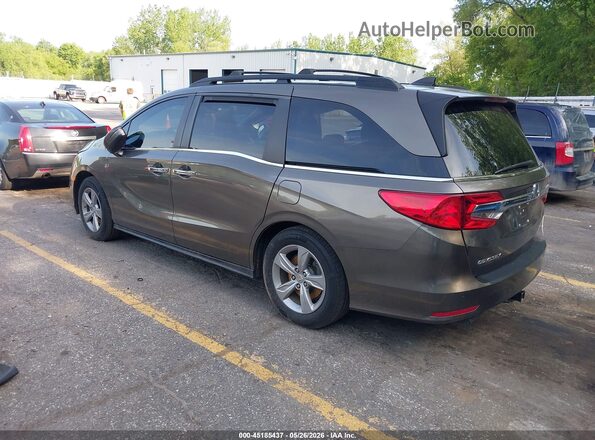 5FNRL6H75JB095340 2018 HONDA ODYSSEY Brown Հետևի ձախ