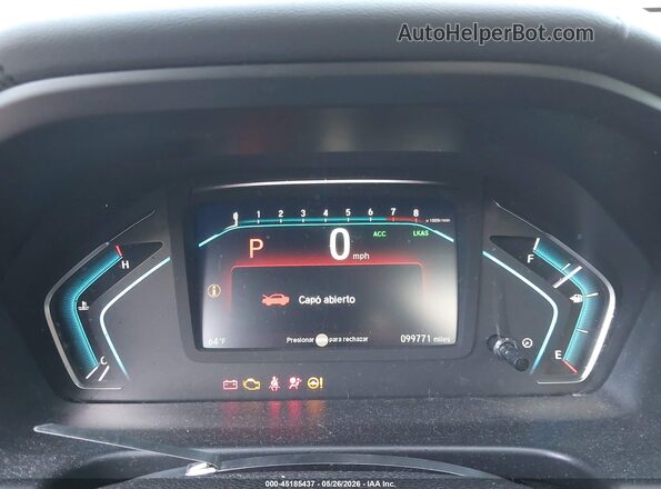 5FNRL6H75JB095340 2018 HONDA ODYSSEY Brown Հետևի նստատեղերի տեսք