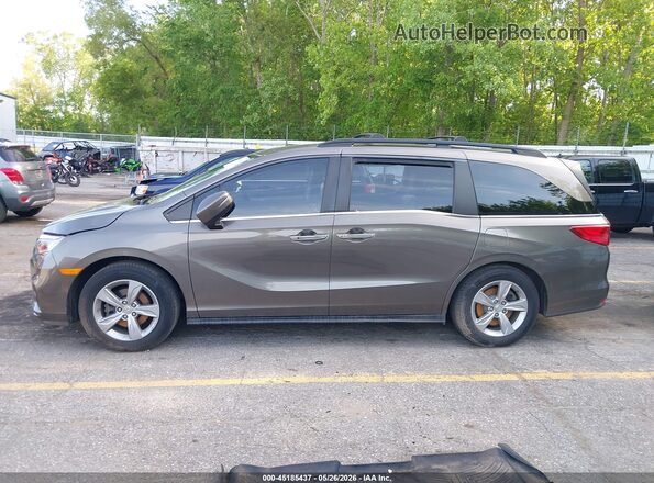 5FNRL6H75JB095340 2018 HONDA ODYSSEY Brown Սալոնի 360 աստիճան տեսք