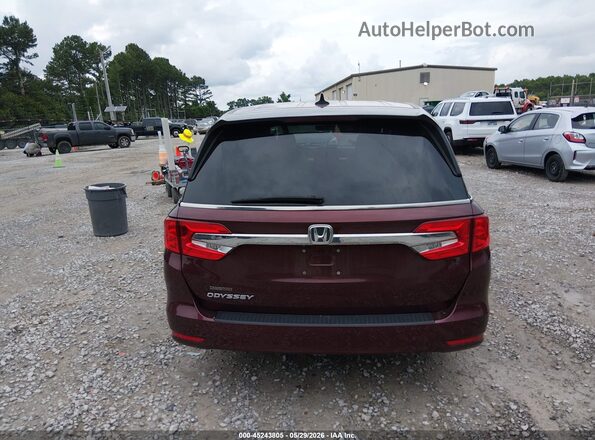 5FNRL6H75KB111358 2019 HONDA ODYSSEY Maroon 