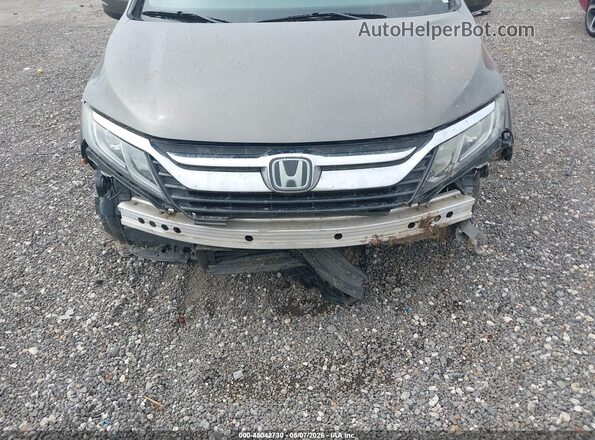 5FNRL6H75KB137149 2019 HONDA ODYSSEY Brown წინა ხედი